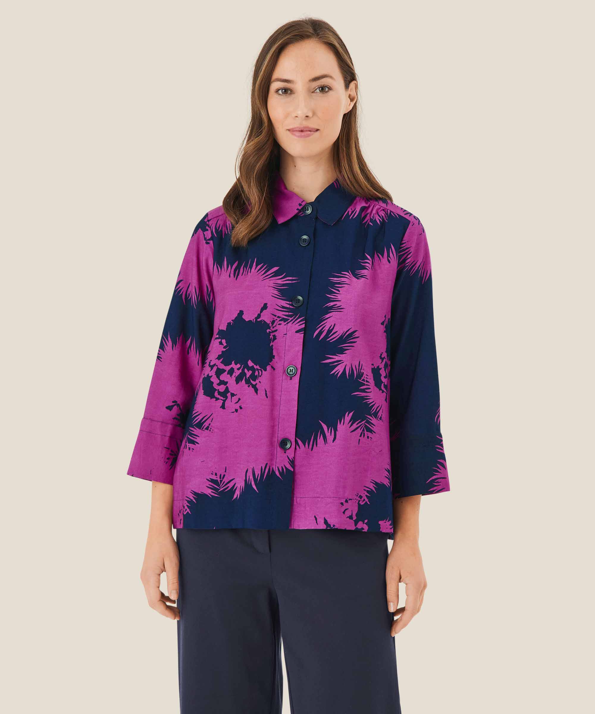 Idakai Skjorte, Wild Aster