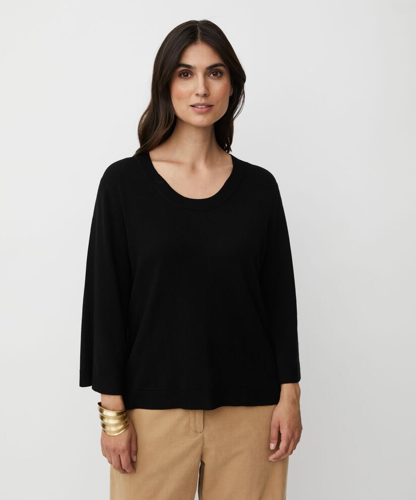 Firion Strikkegenser, Black