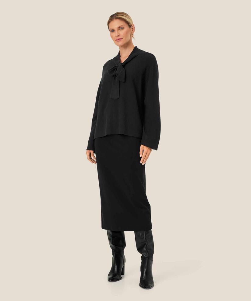 Fadeya Strikkegenser, Black