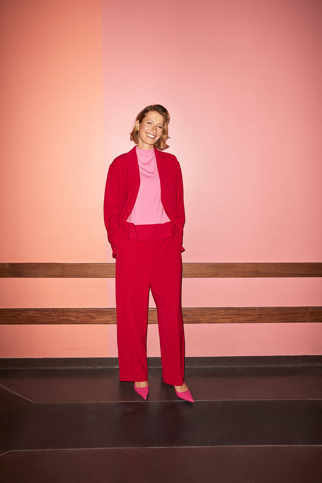 Joline jakke, Tango Red