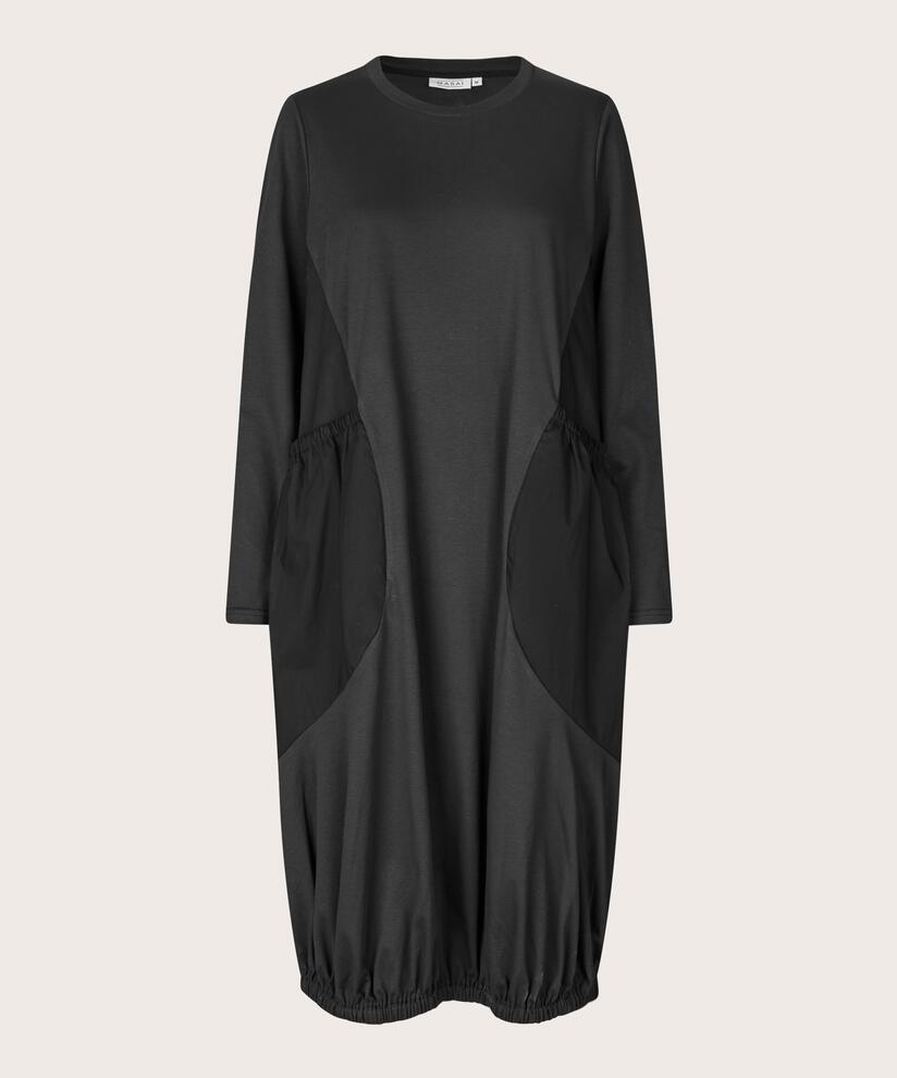 Nyphira JERSEY Kjole, Black