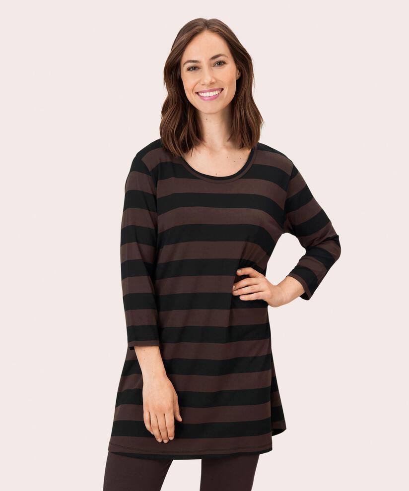Gigi JERSEY Tunika, Coffee Bean