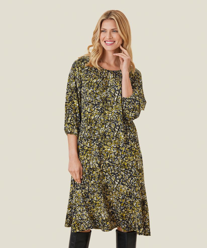 NYBELA JERSEY KJOLE, Olive Oil