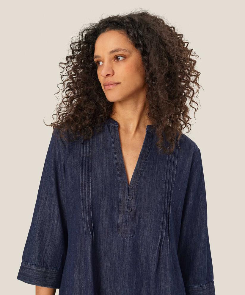 Nakilla Denim Kjole, Dark Denim