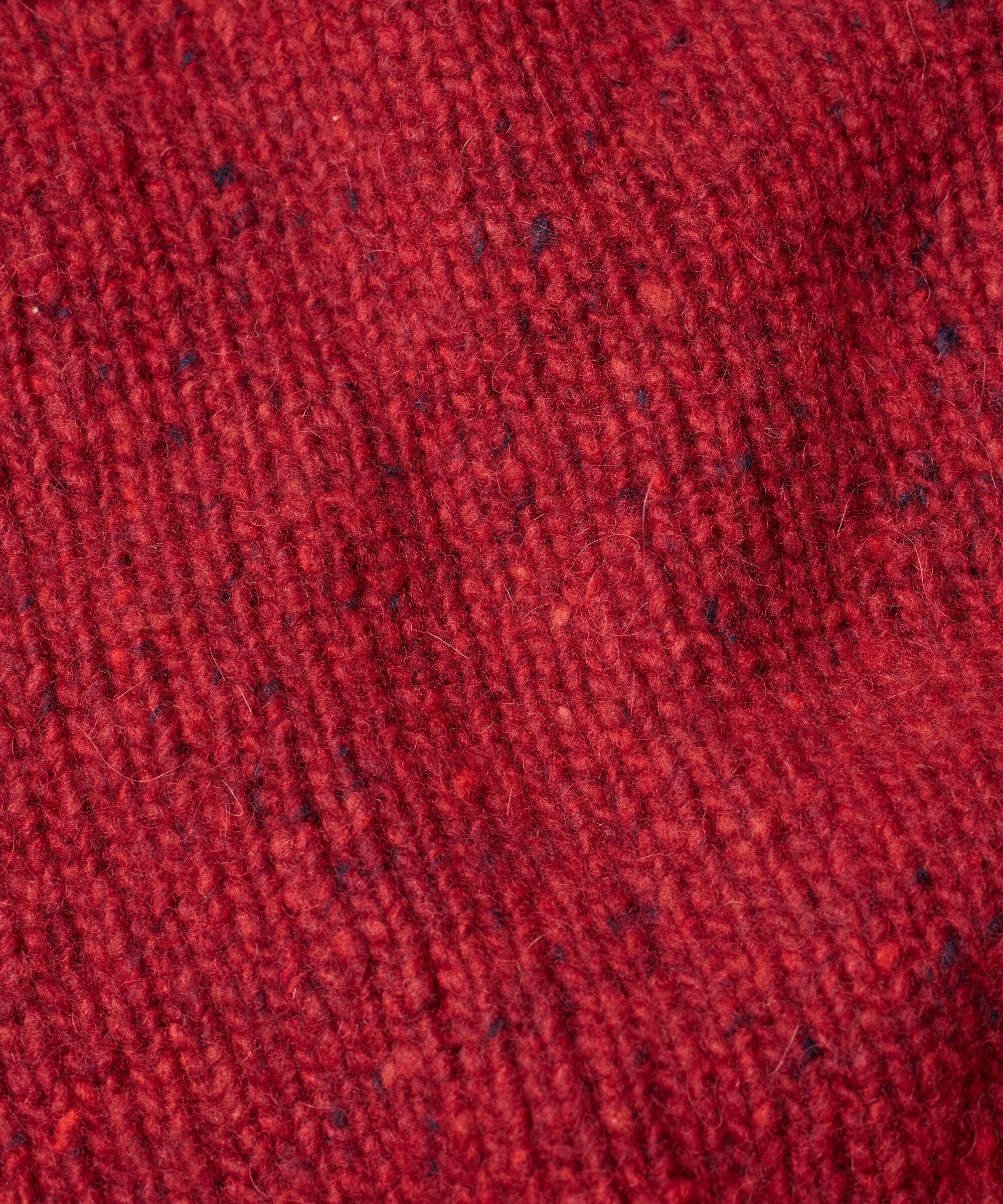 Fenoria Strikkegenser, Red Dahlia