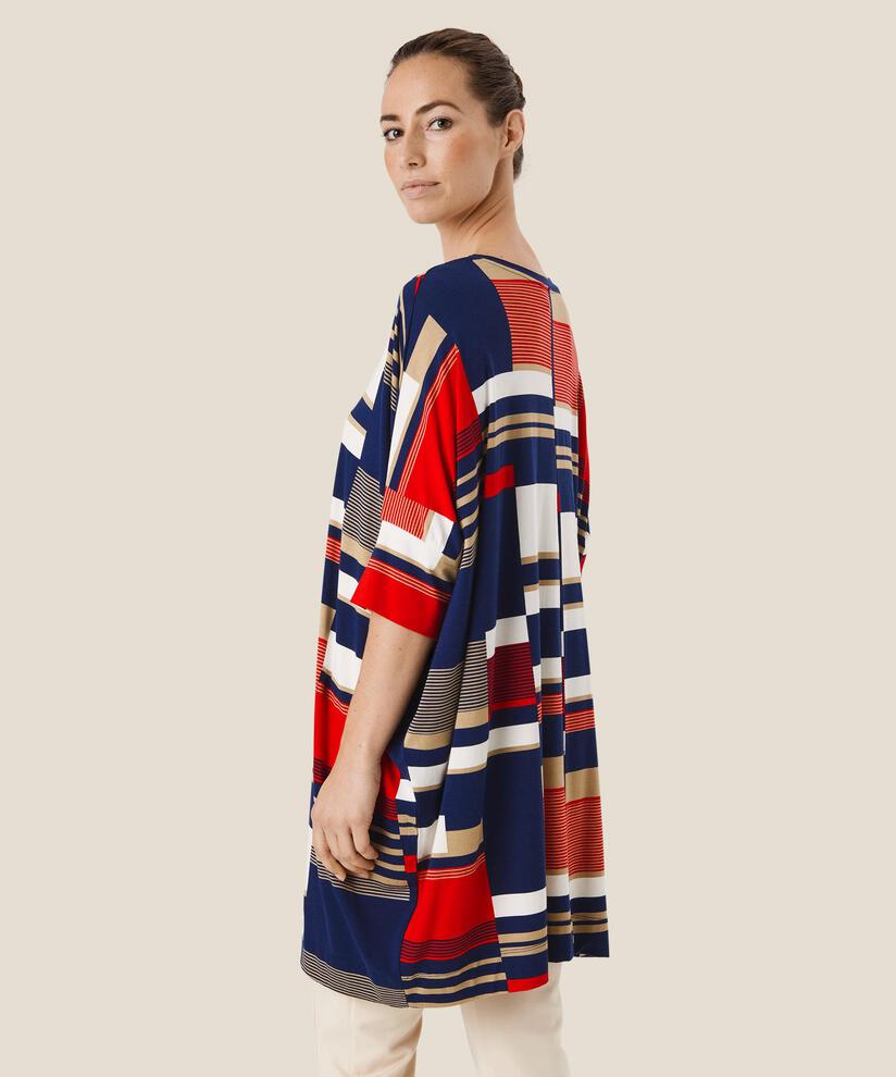 Gabina JERSEY Tunika, Goji Berry