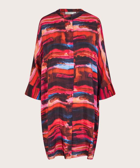 Iosetta Skjortekjole, Sun Tomato