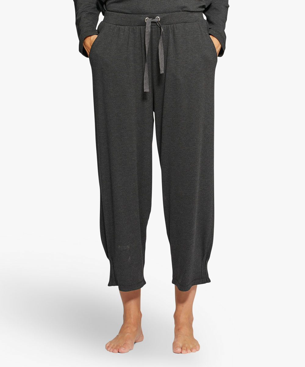 PERSINI JERSEY BUKSER, D. Grey mel.