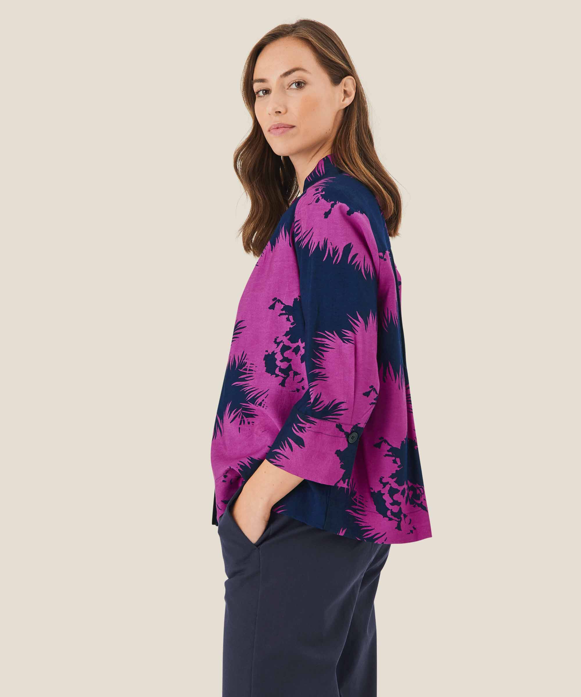 Idakai Skjorte, Wild Aster