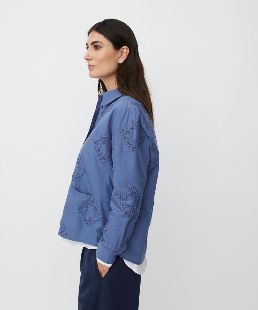Inanne Skjorte, Bijou Blue