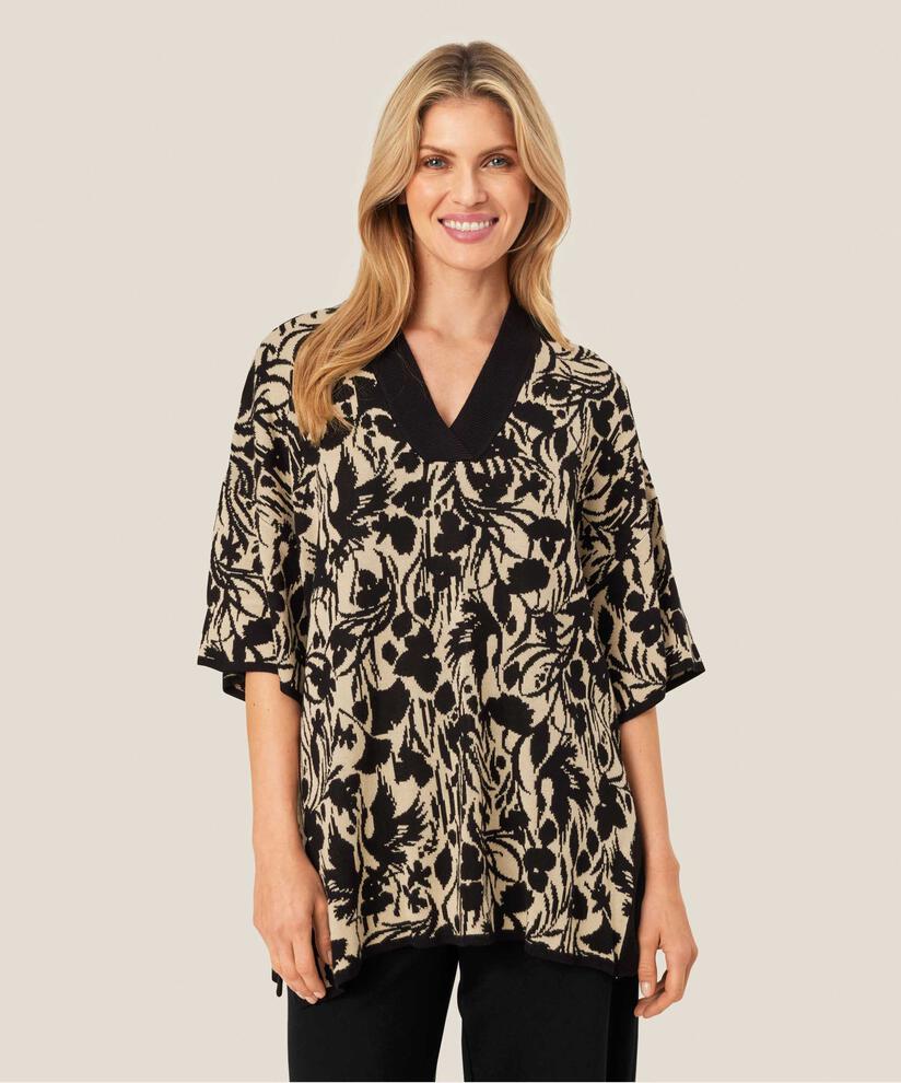 Frydina Strikkegenser, Black