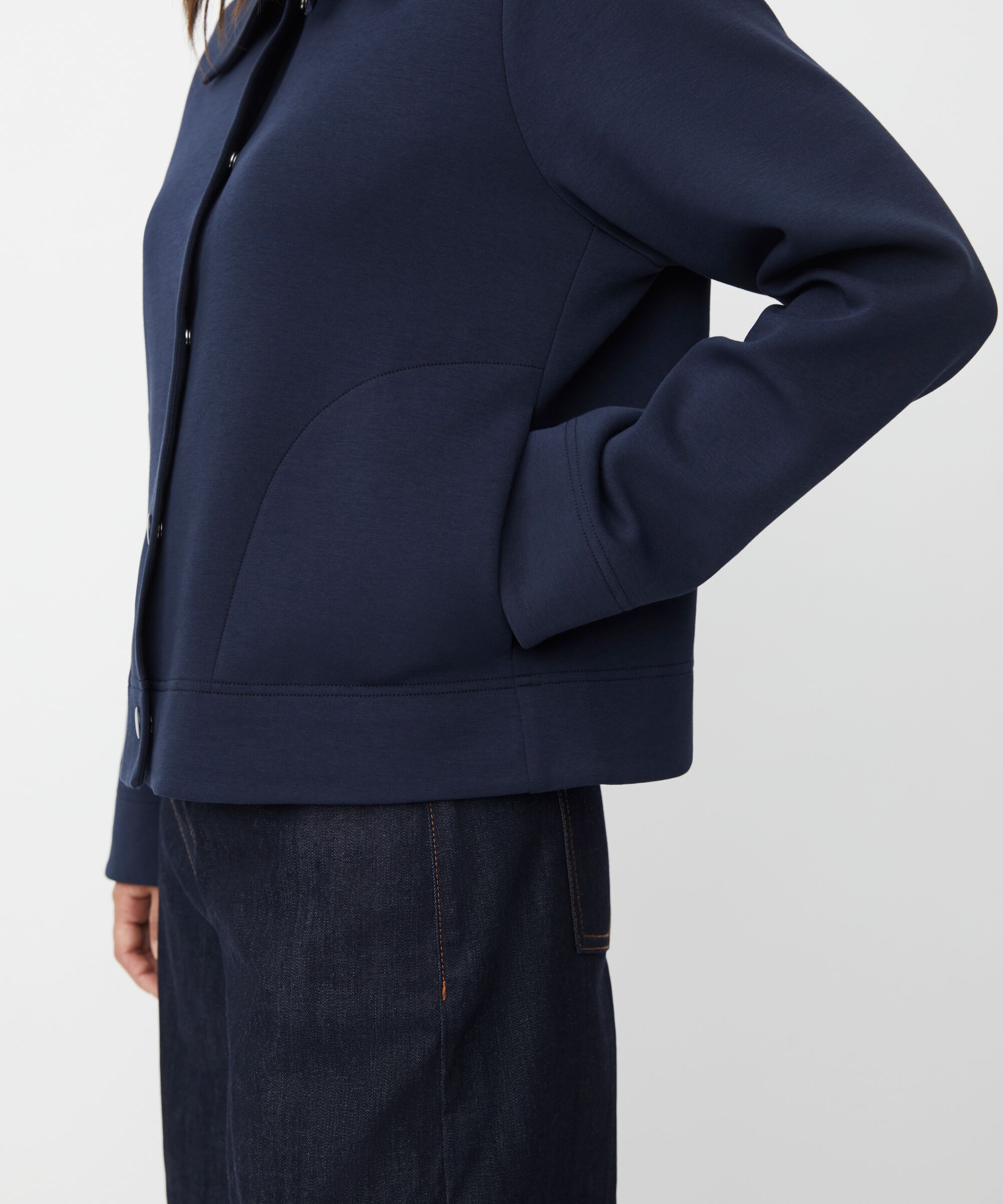 Justino JERSEY Jakke, Navy Blazer