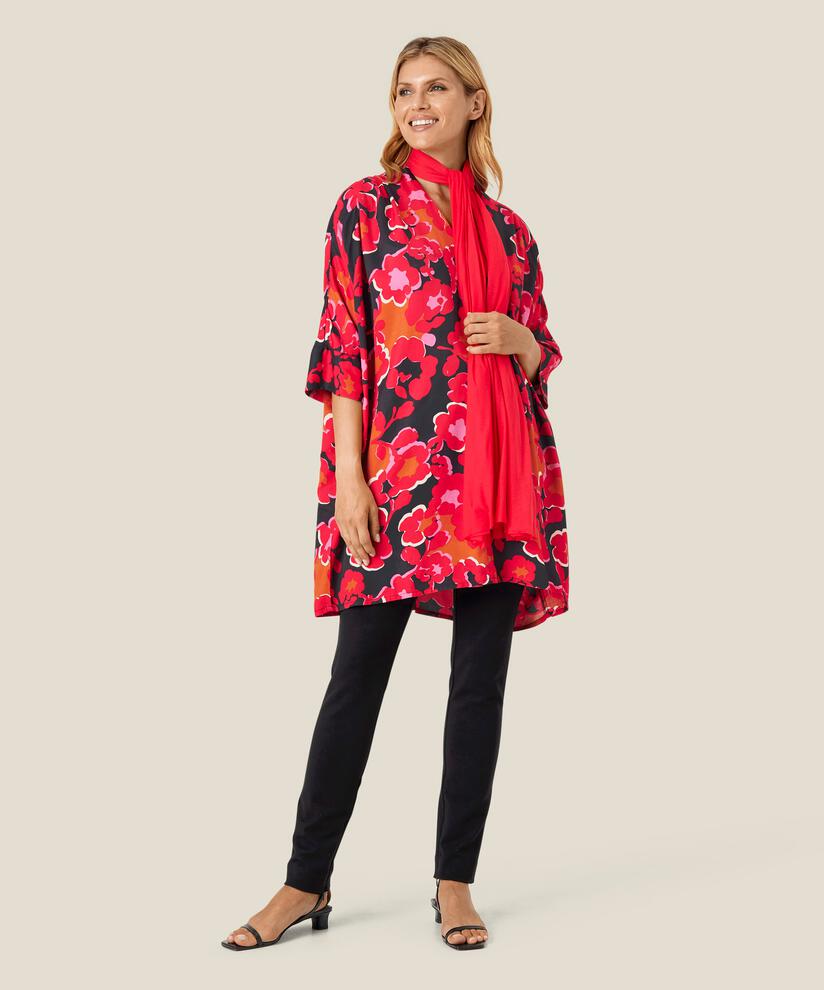 Amega Jersey Skjerf, Tango Red, hi-res