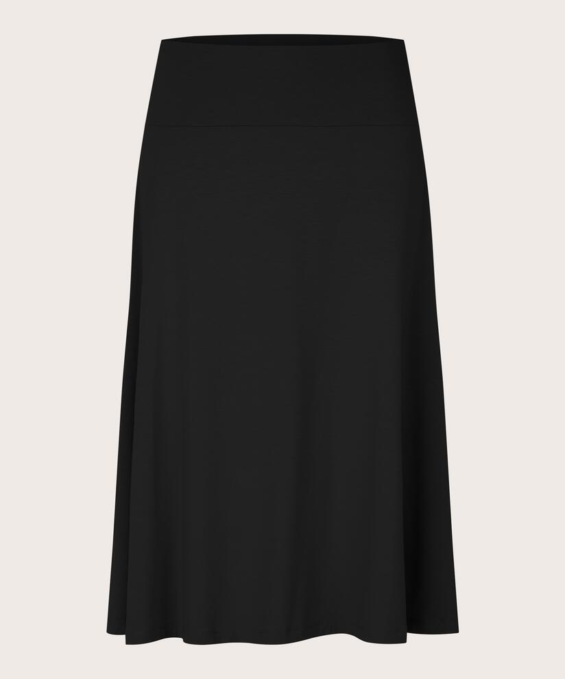 Saba JERSEY Skjørt, Black