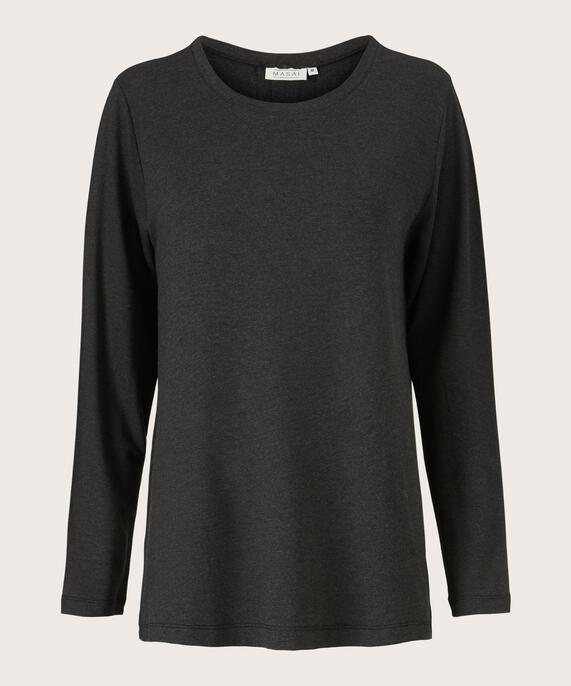 Berta JERSEY Topp, D. Grey mel.