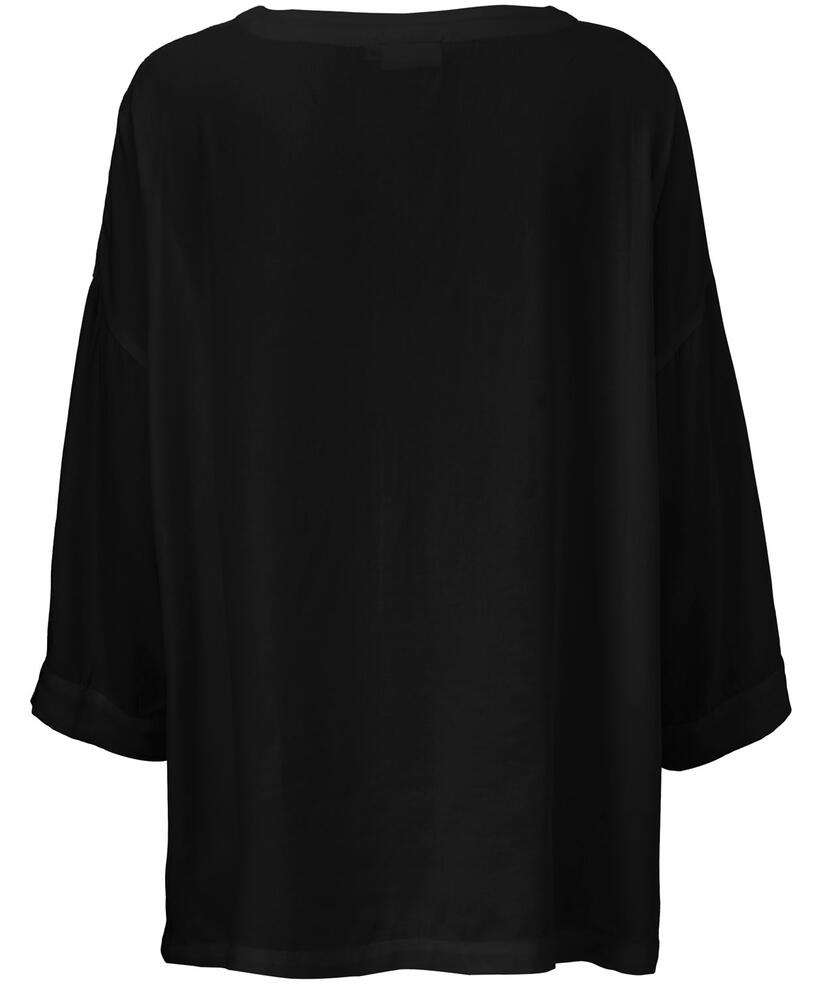 Becca Bluse, Black, hi-res