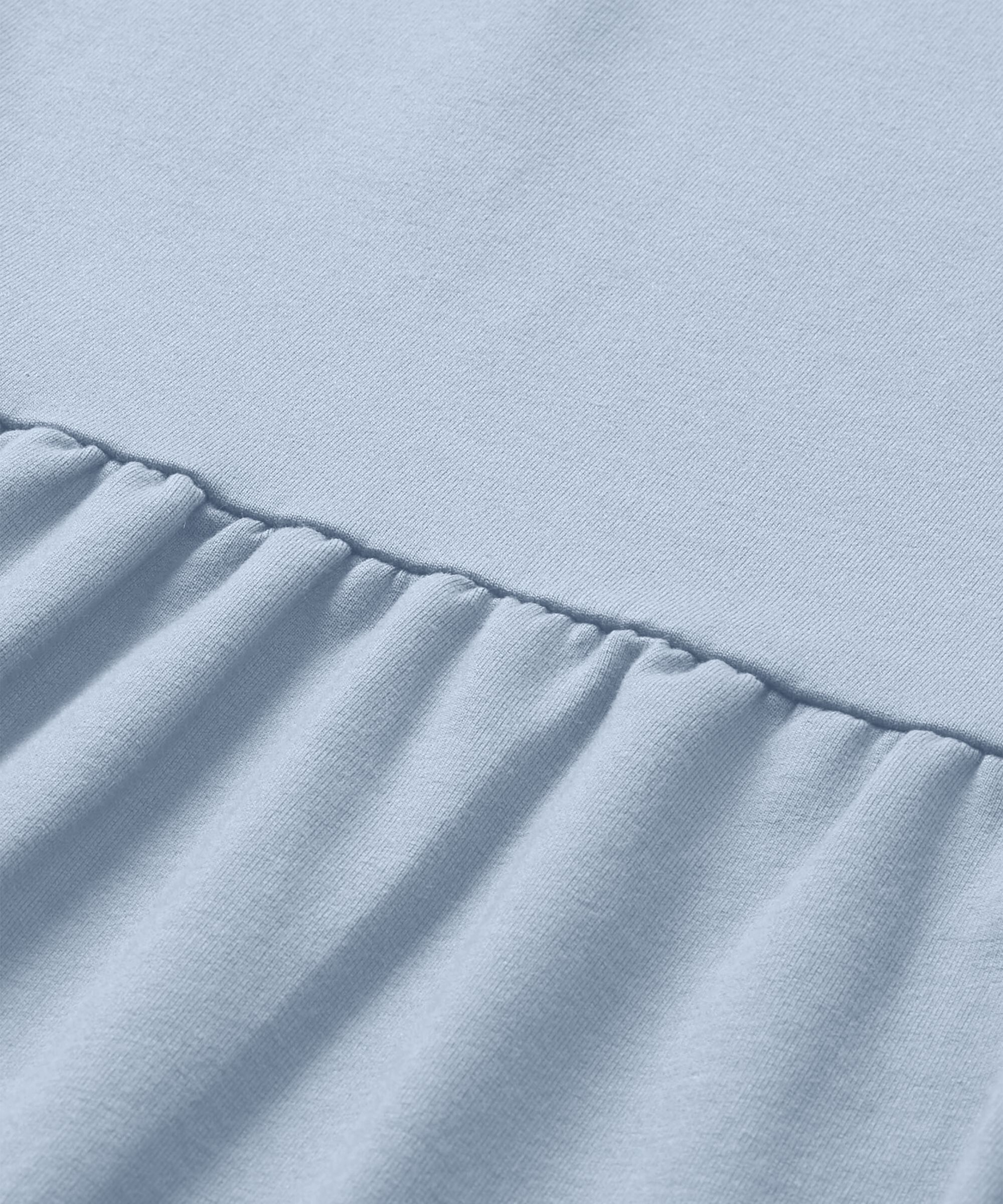 Dema Jersey Topp, Blue Fog