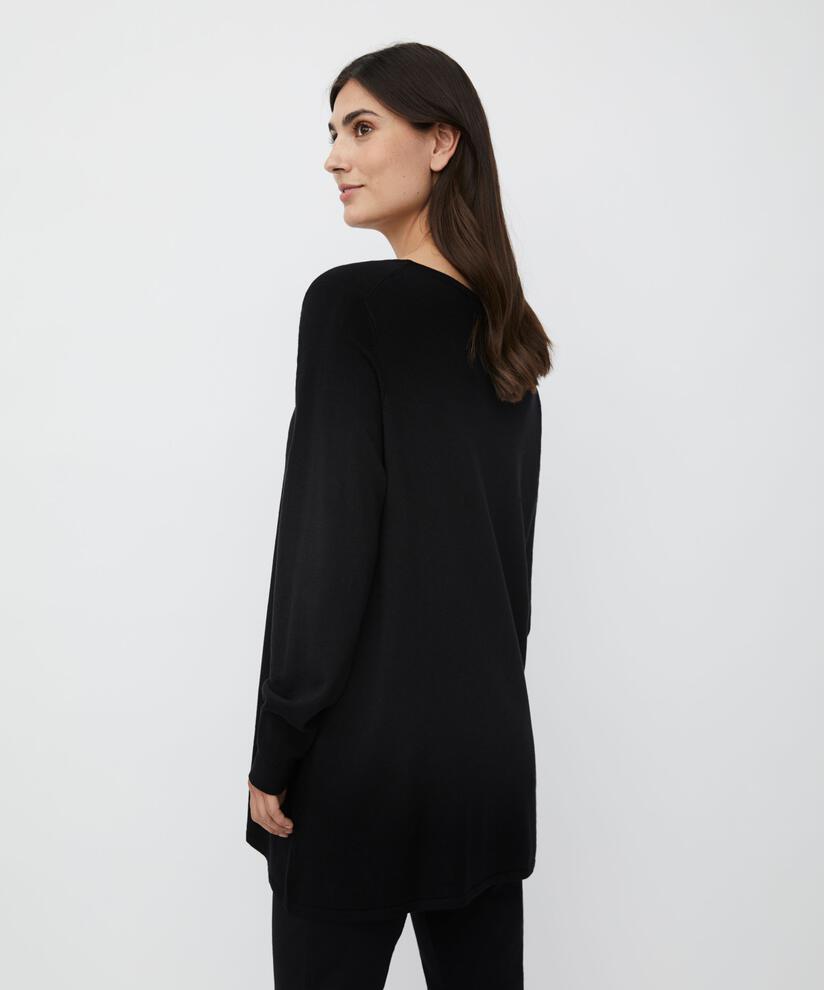Finnlia Strikkegenser, Black