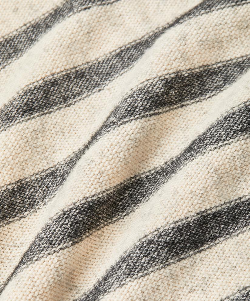 Fultura Strikkegenser, Whc/blk/coffe