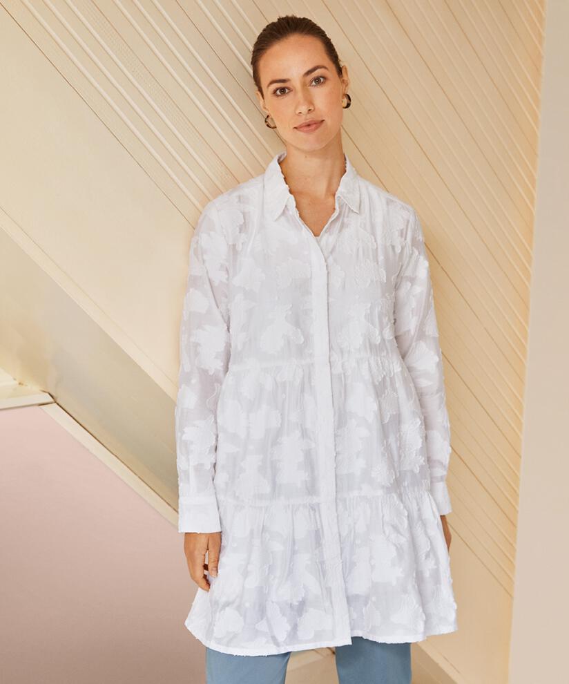 Ilana Skjorte, White