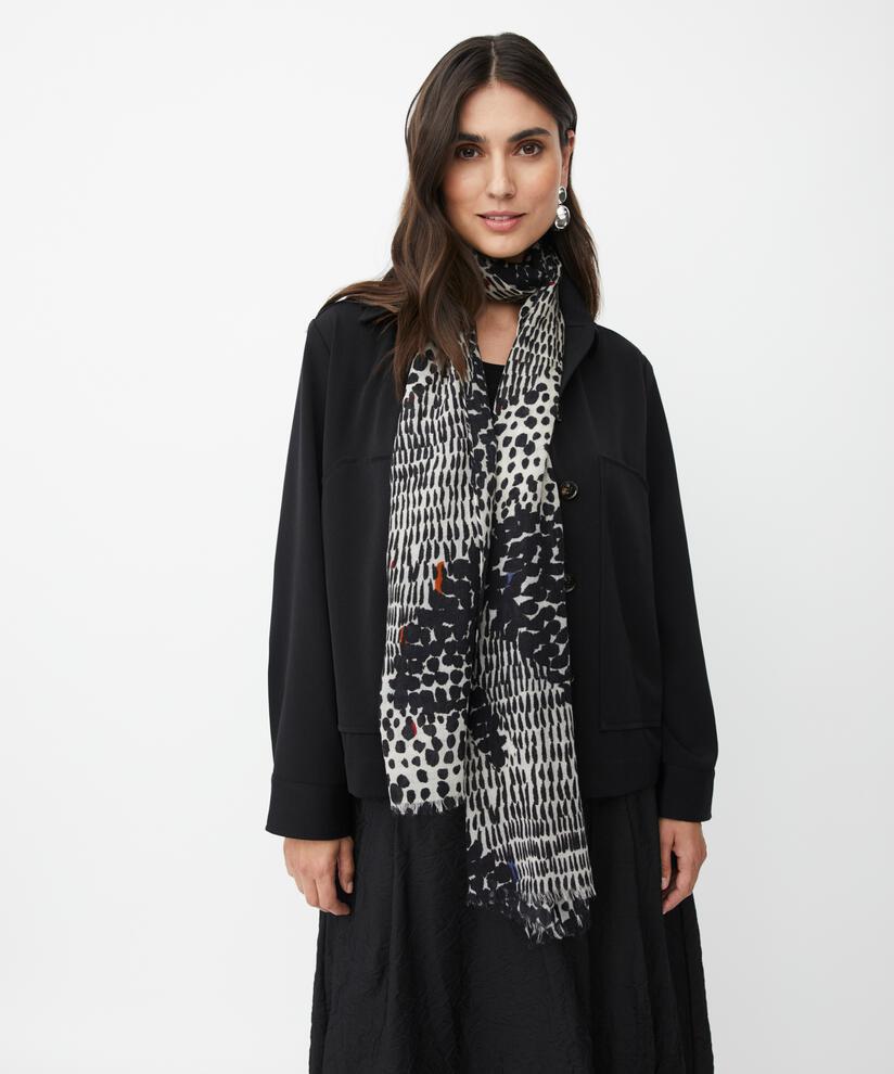 Amosai ullskjerf, Black
