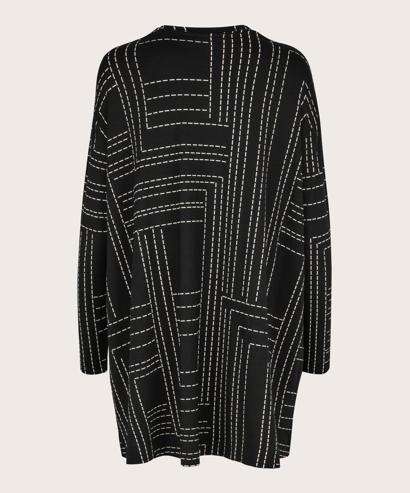 Gael JERSEY Tunika, Black