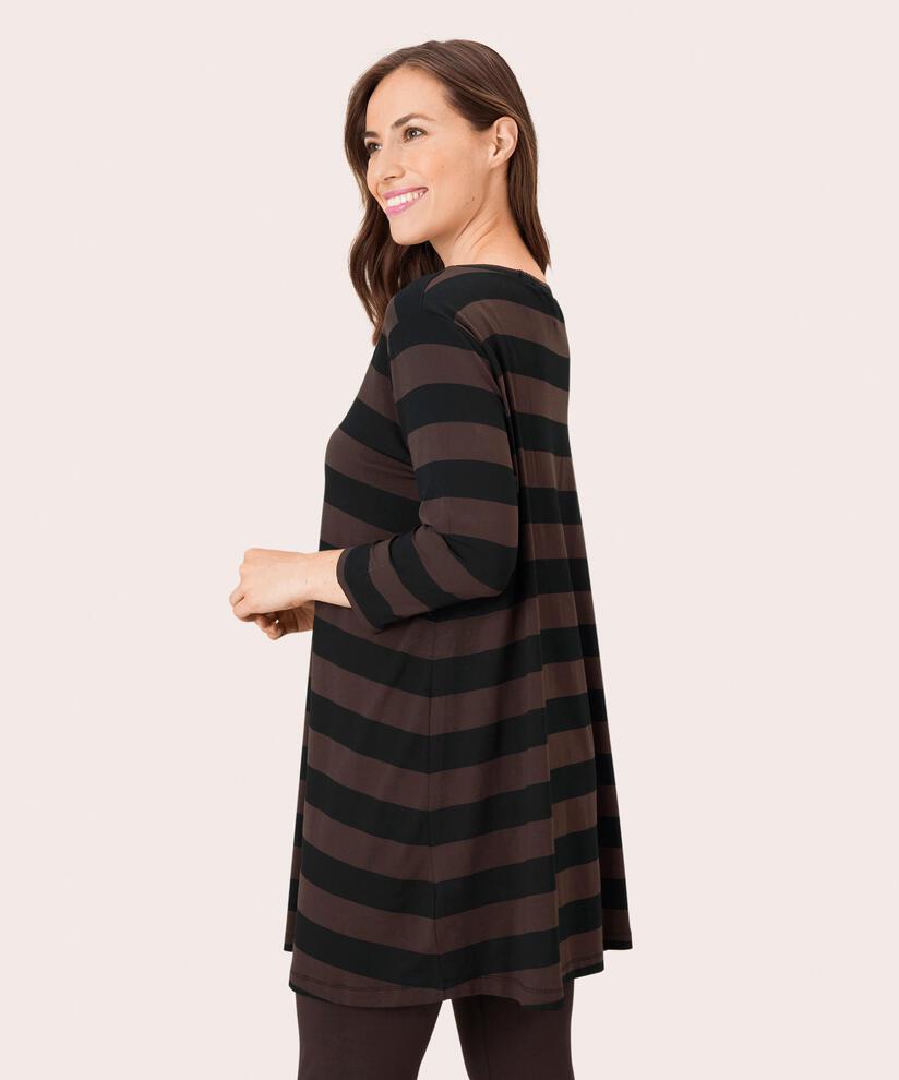Gigi JERSEY Tunika, Coffee Bean