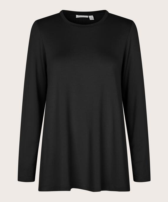 Berta JERSEY Topp, Black