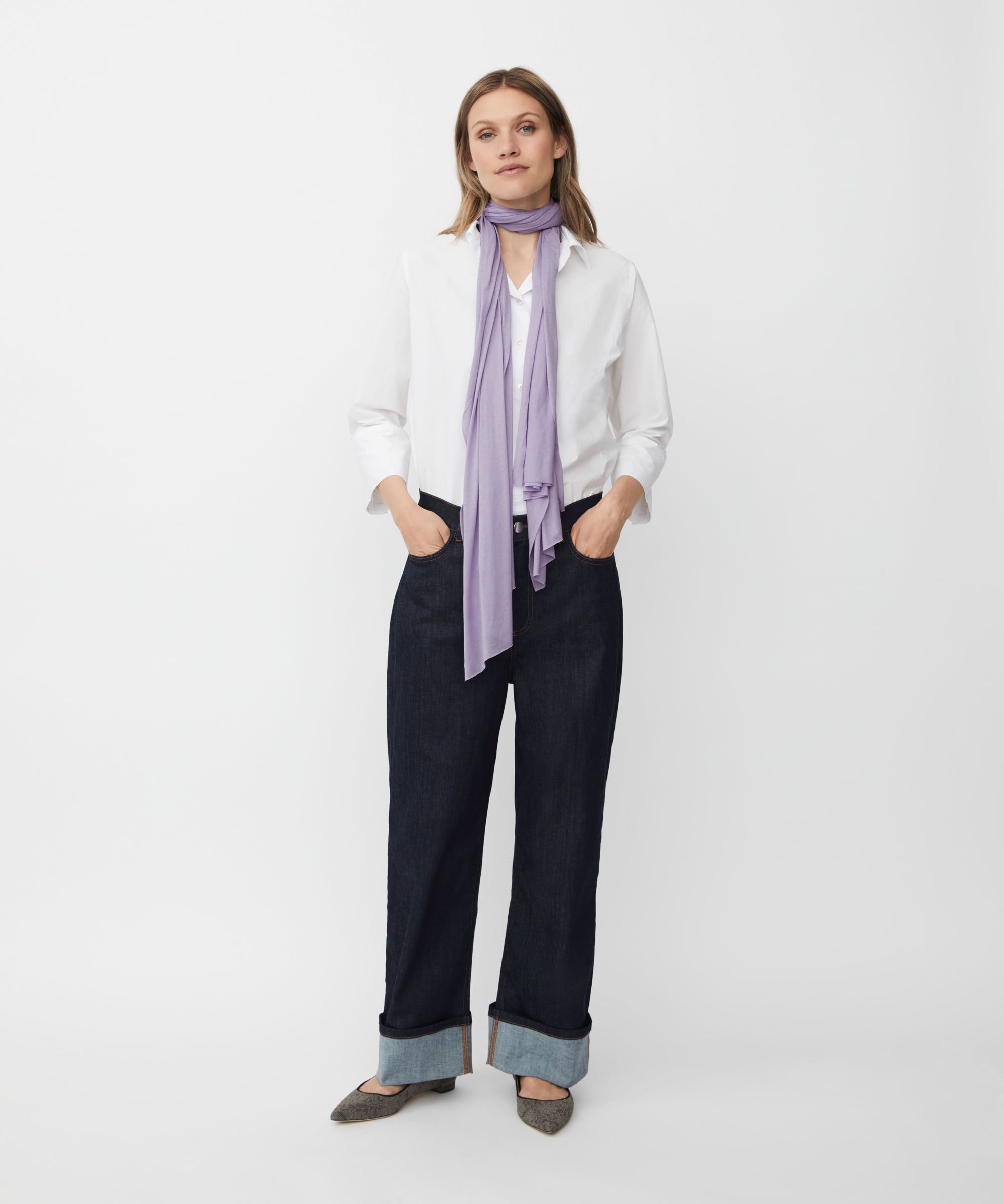 Amega JERSEY Skjerf, Wisteria