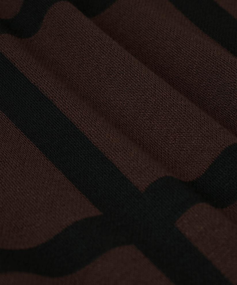 Gujanka JERSEY Tunika, Coffee Bean