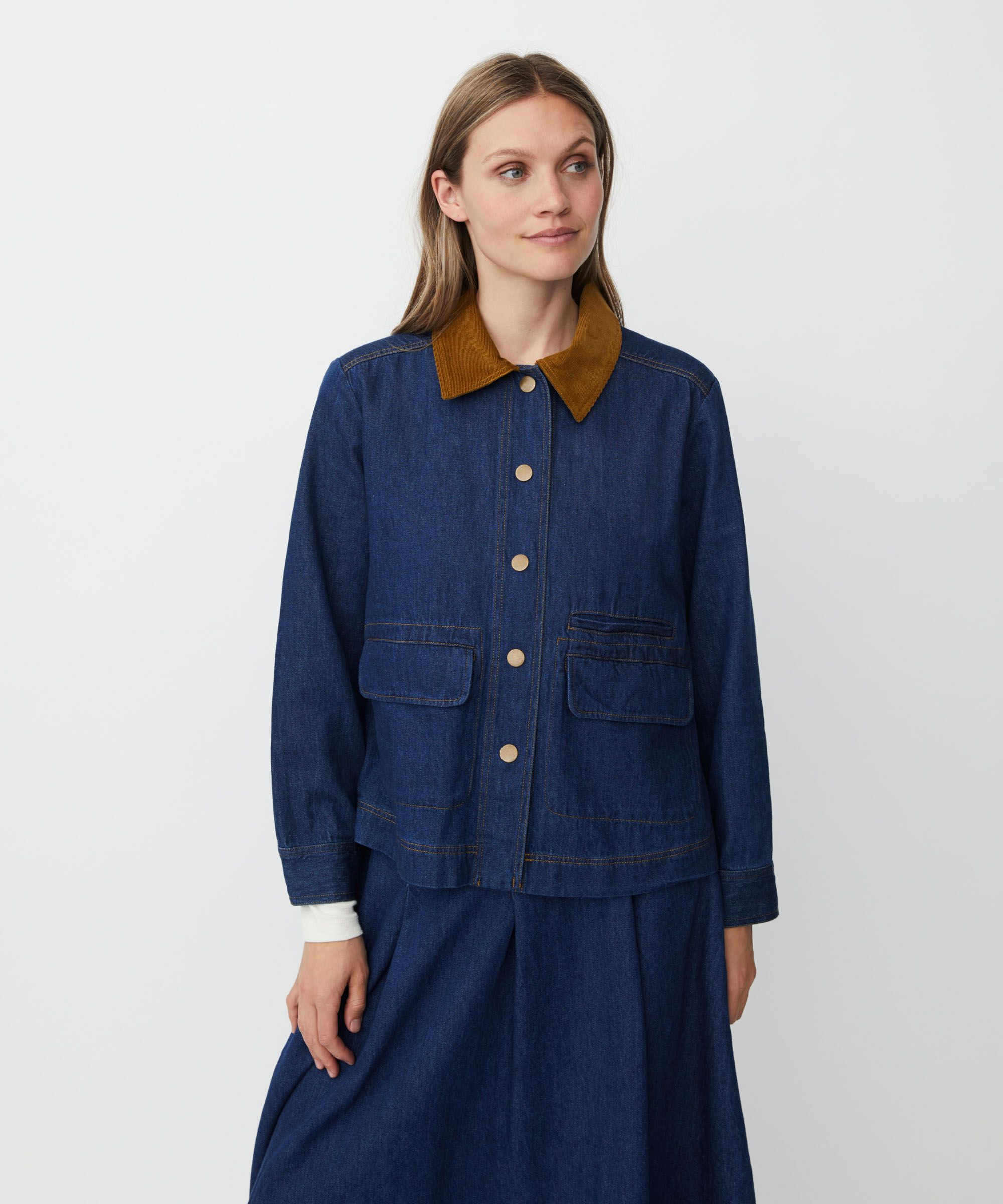 Julemi Denim Jakke, Dark Denim