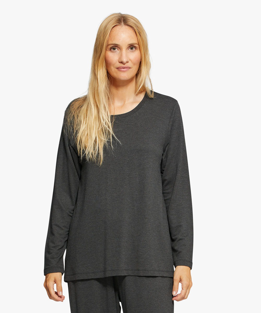 Berta JERSEY Topp, D. Grey mel.