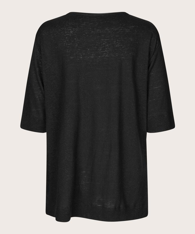 Bahija JERSEY Topp, Black