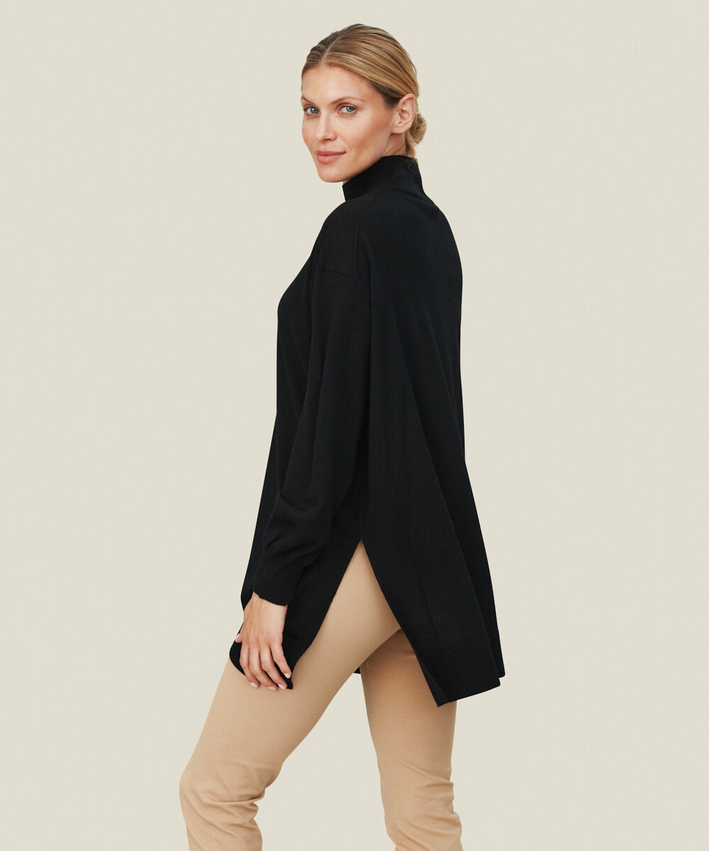 Fralla Strikkegenser, Black