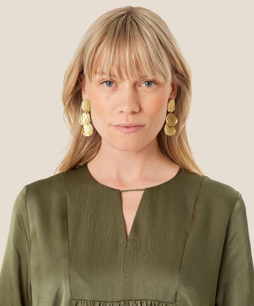 Reesel Øreringer, Gold