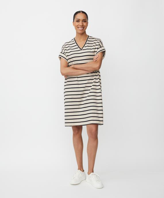 Nuada Jersey Kjole, Whitecap