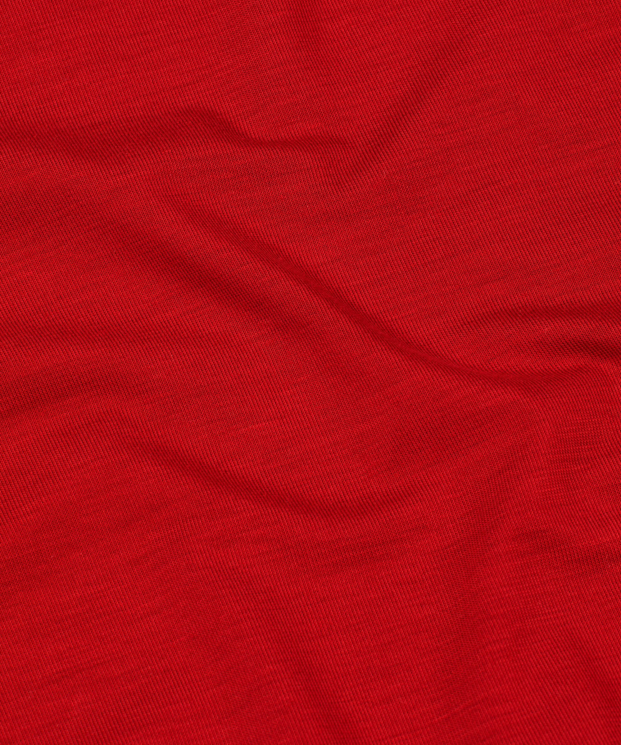 Brooklyn JERSEY Topp, Red Dahlia