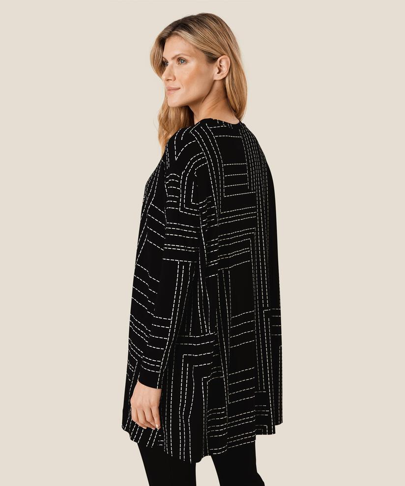 Gael JERSEY Tunika, Black