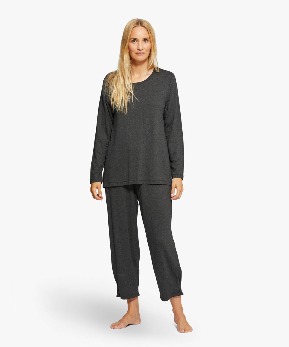 PERSINI JERSEY BUKSER, D. Grey mel.