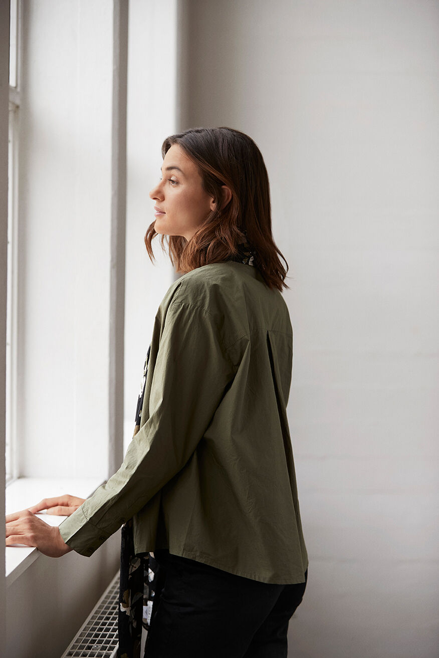 INGFRID SKJORTE, Burnt Olive