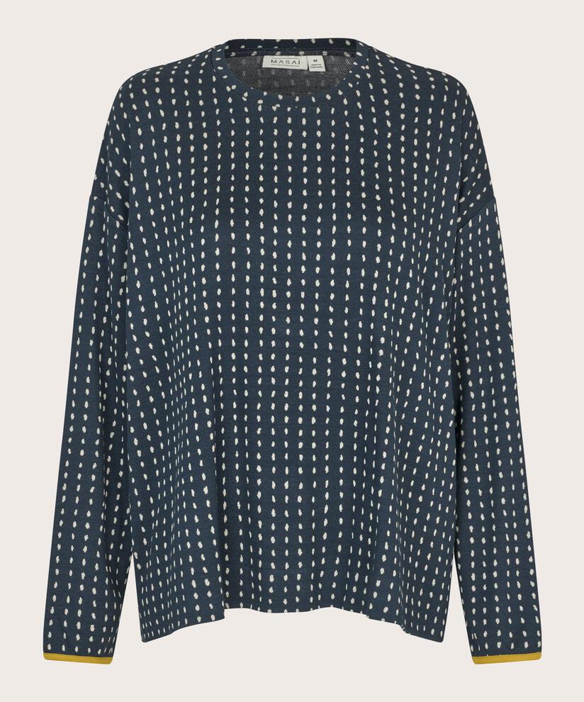 Damira JERSEY Topp, Mood Indigo