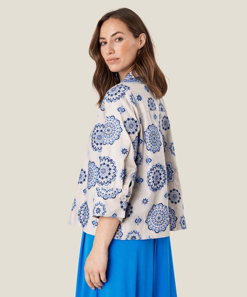 Idakaia Skjorte, Nebulas Blue