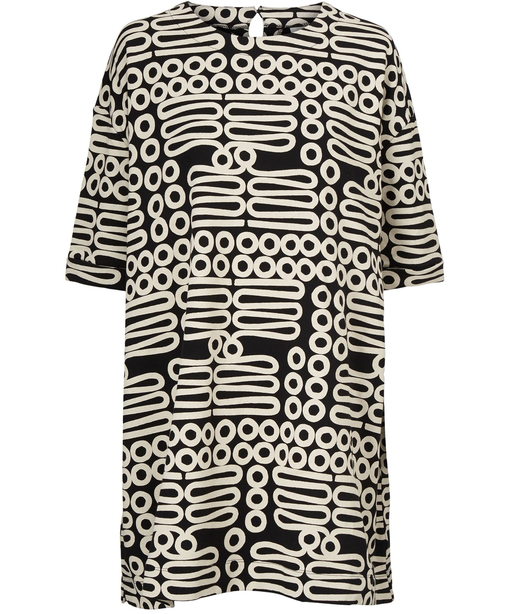 GASLA JERSEY TUNIKA, Black