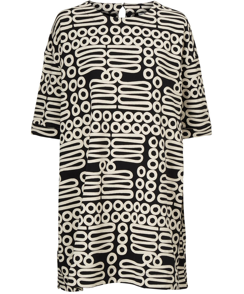 GASLA JERSEY TUNIKA, Black