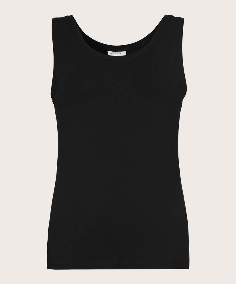 Els JERSEY Topp, Black