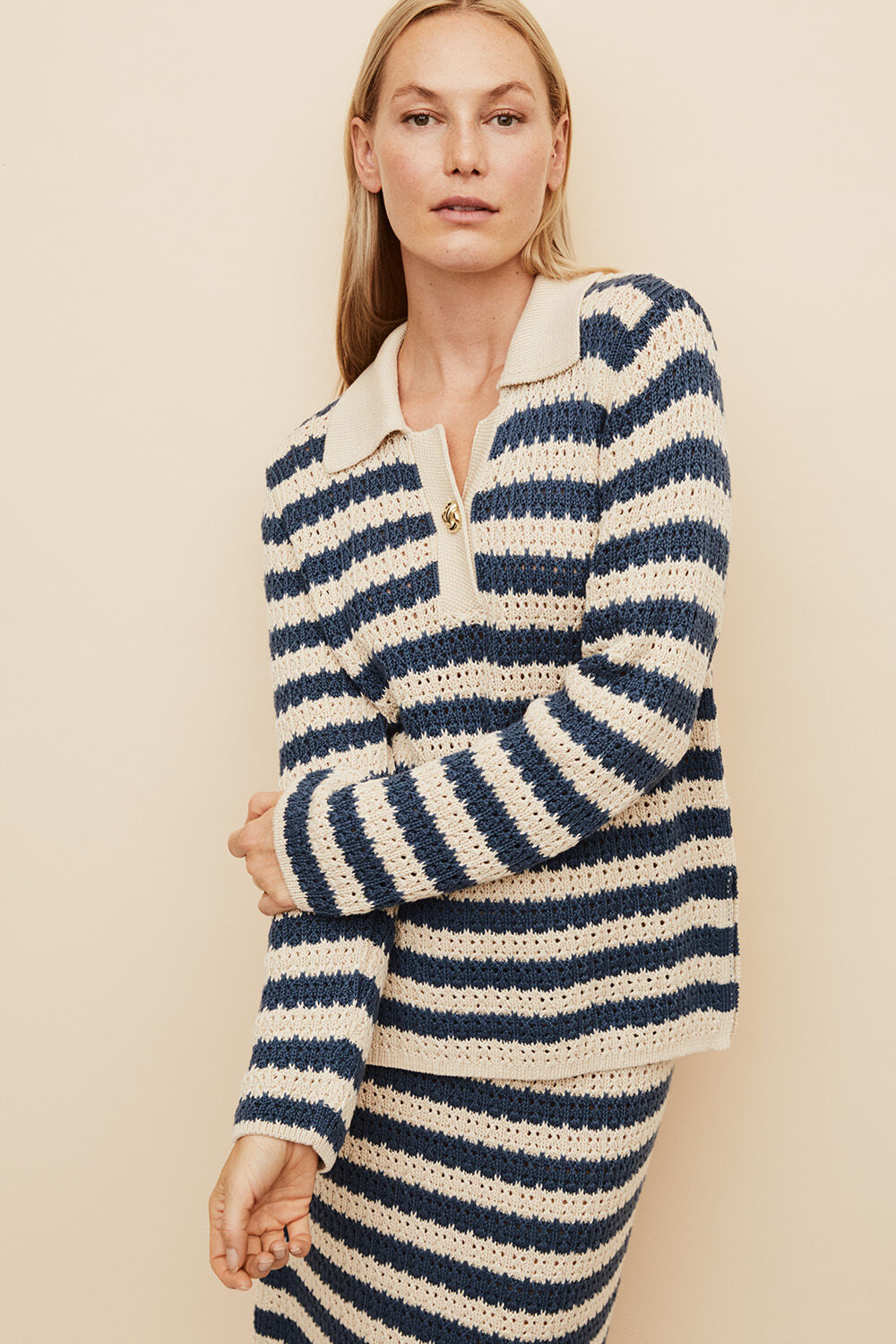 Fan Topp - Ensign Blue, Svittia Skj&oslash;rt - Ensign Blue