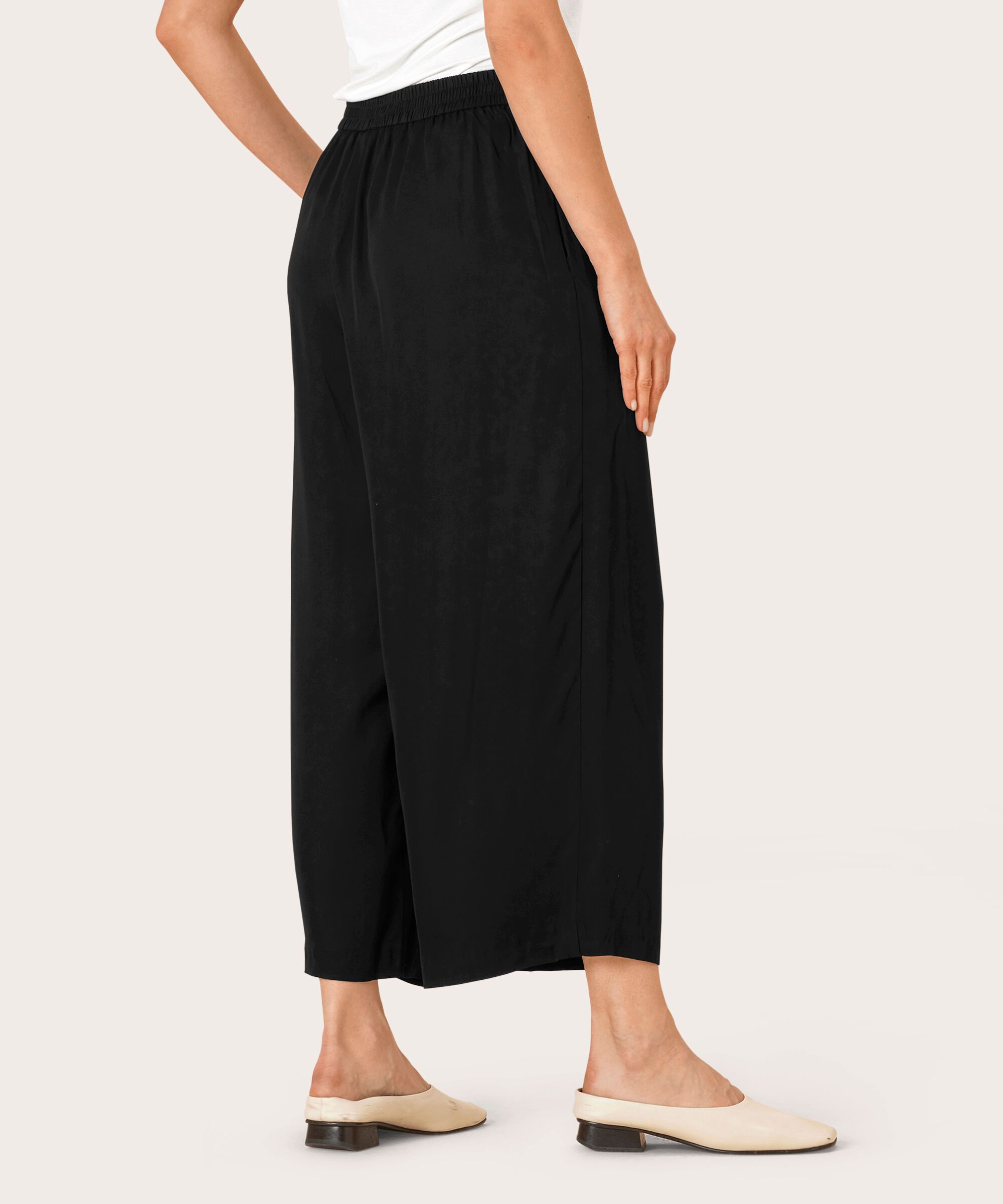 POELLA BUKSER, Black