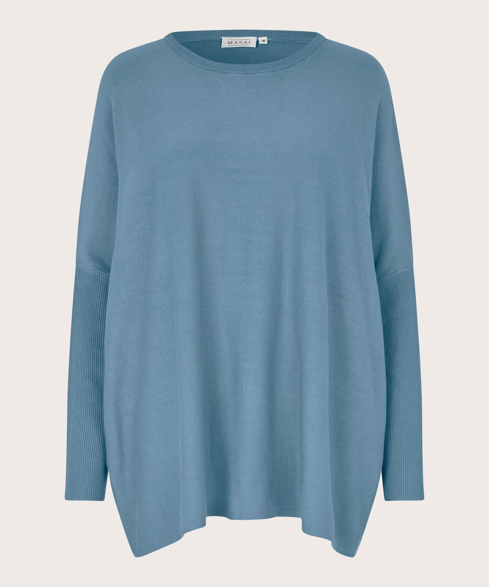 Fanasi Strikkegenser, Proven Blue