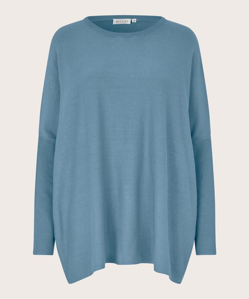 Fanasi Strikkegenser, Proven Blue