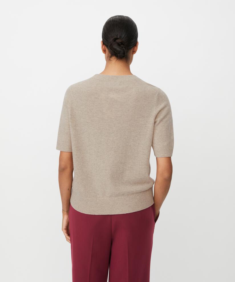 Fallan Strikkegenser, Beige melange